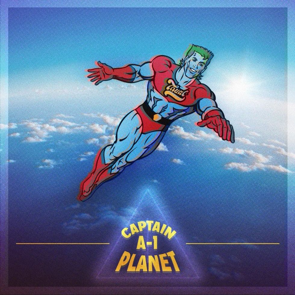 captain planet background