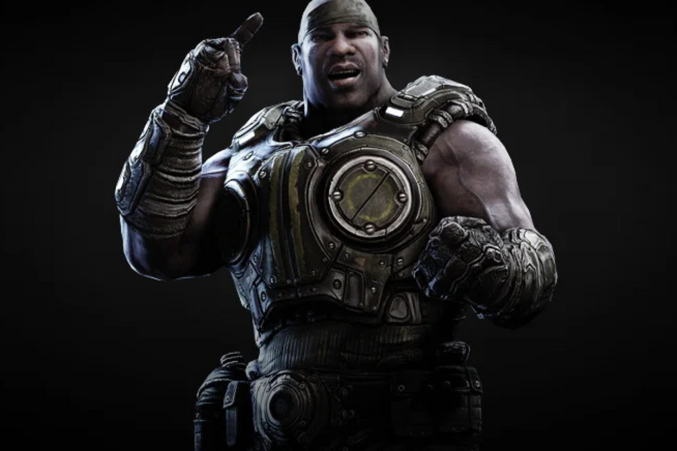 Augustus "Cole Train" from Gears of War.