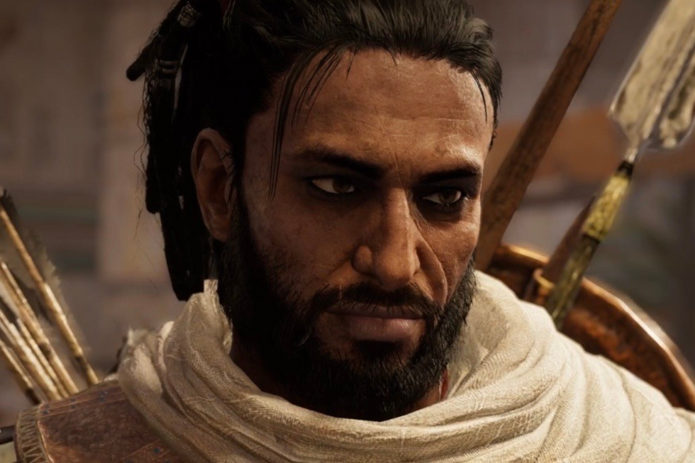 Bayek of Swia from Assasin's Creed.'