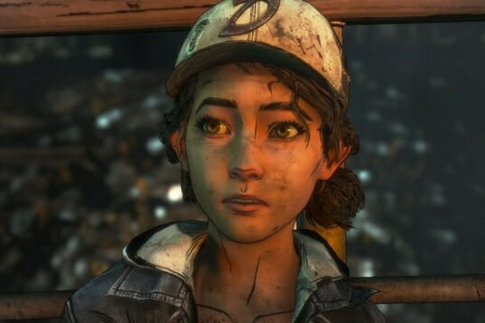 Clementine from The Walking Dead.