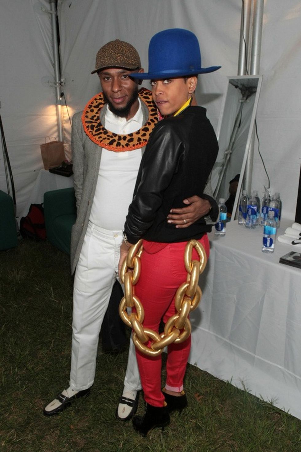 Photo: Erykah Badu x Yasiin Bey Live At Afro Punk Festival In Brooklyn