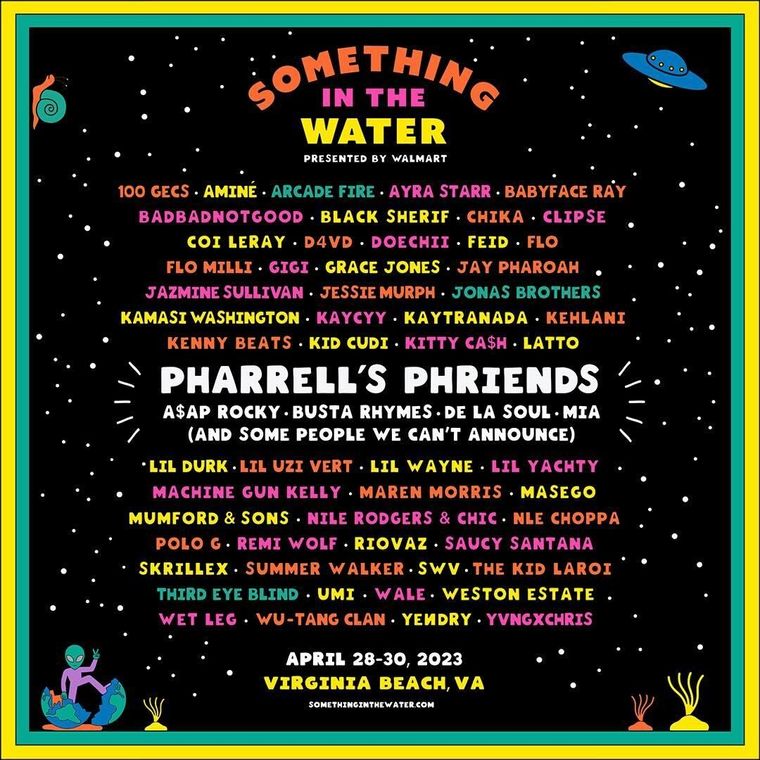 Lil Uzi Vert, Wu-Tang Clan among Something in the Water festival