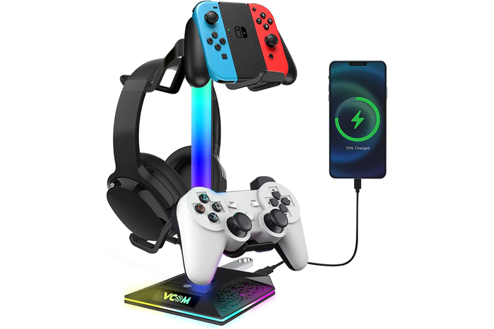 RGB Gaming Headphones Stand.