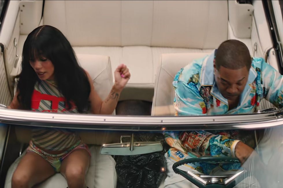 Busta Rhymes And Coi Leray Go On Great Escape In “luxury Life” Collaboration The Box 1976