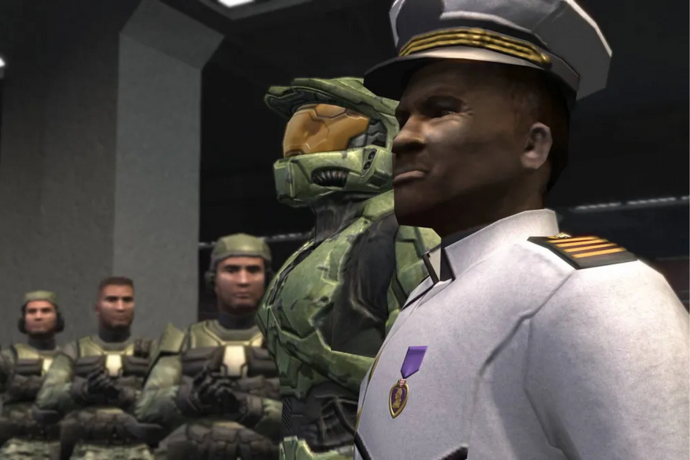 Sgt. Avery Johnson from Halo.