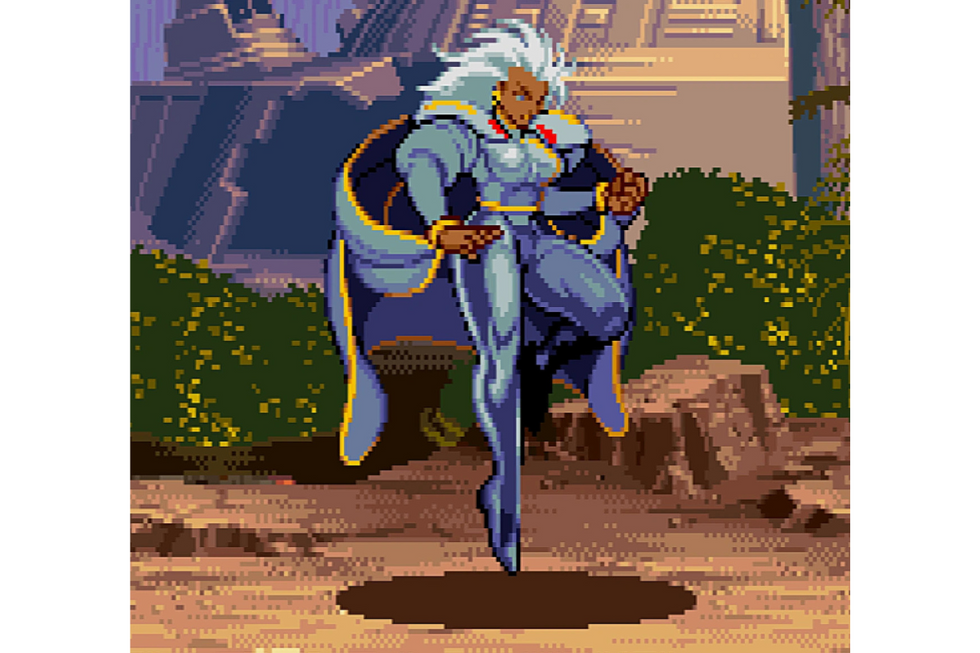 Storm from Marvel vs Capcom.