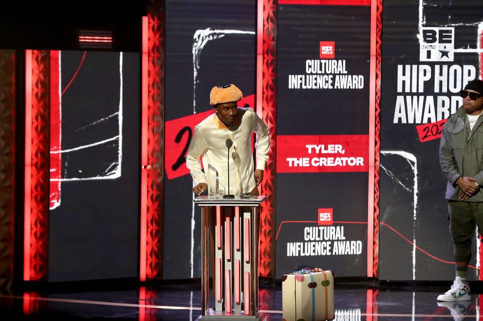 BET Hip Hop Awards: Tyler The Creator Accepts Cultural Award