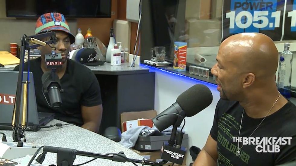 Common Talks ‘Nobody’s Smiling’ With The Breakfast Club, Ebro & DJ Whoo ...