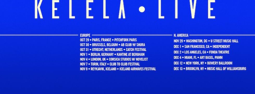 kelela tour setlist