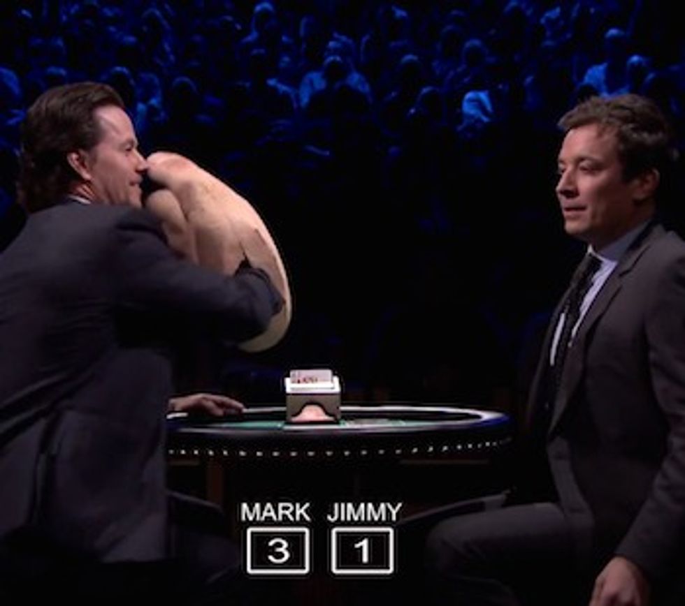 Jimmy Fallon And Mark Wahlberg Play “slapjack” On The Tonight Show Okayplayer 5301