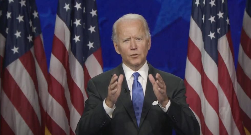 "This Is Our Moment. This Is Our Mission": Watch Biden's DNC Speech