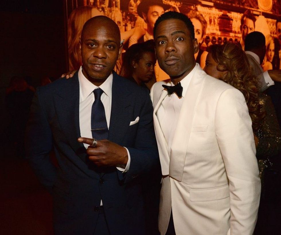 Watch Chris Rock and Dave Chappelle Kick it Backstage in New 'Tamborine